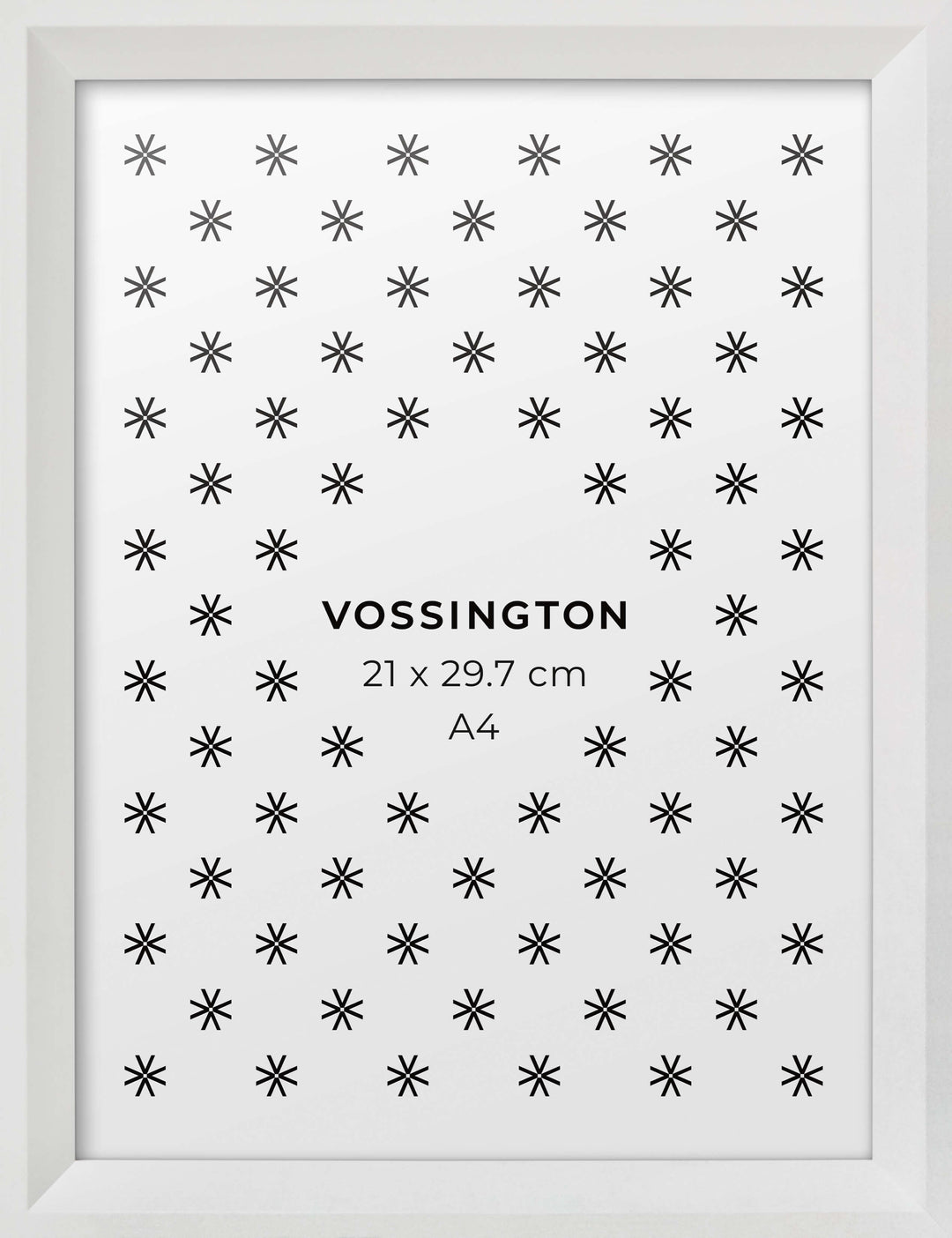 Classic Picture Frame, White, 40x60 cm (16x24 in) - Vossington